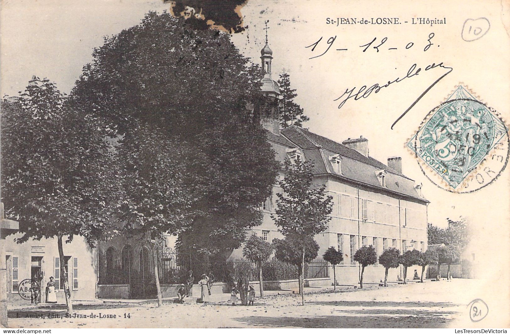 FRANCE - Saint Jean De Losne - L'hopital - Carte Postale Ancienne - Other & Unclassified