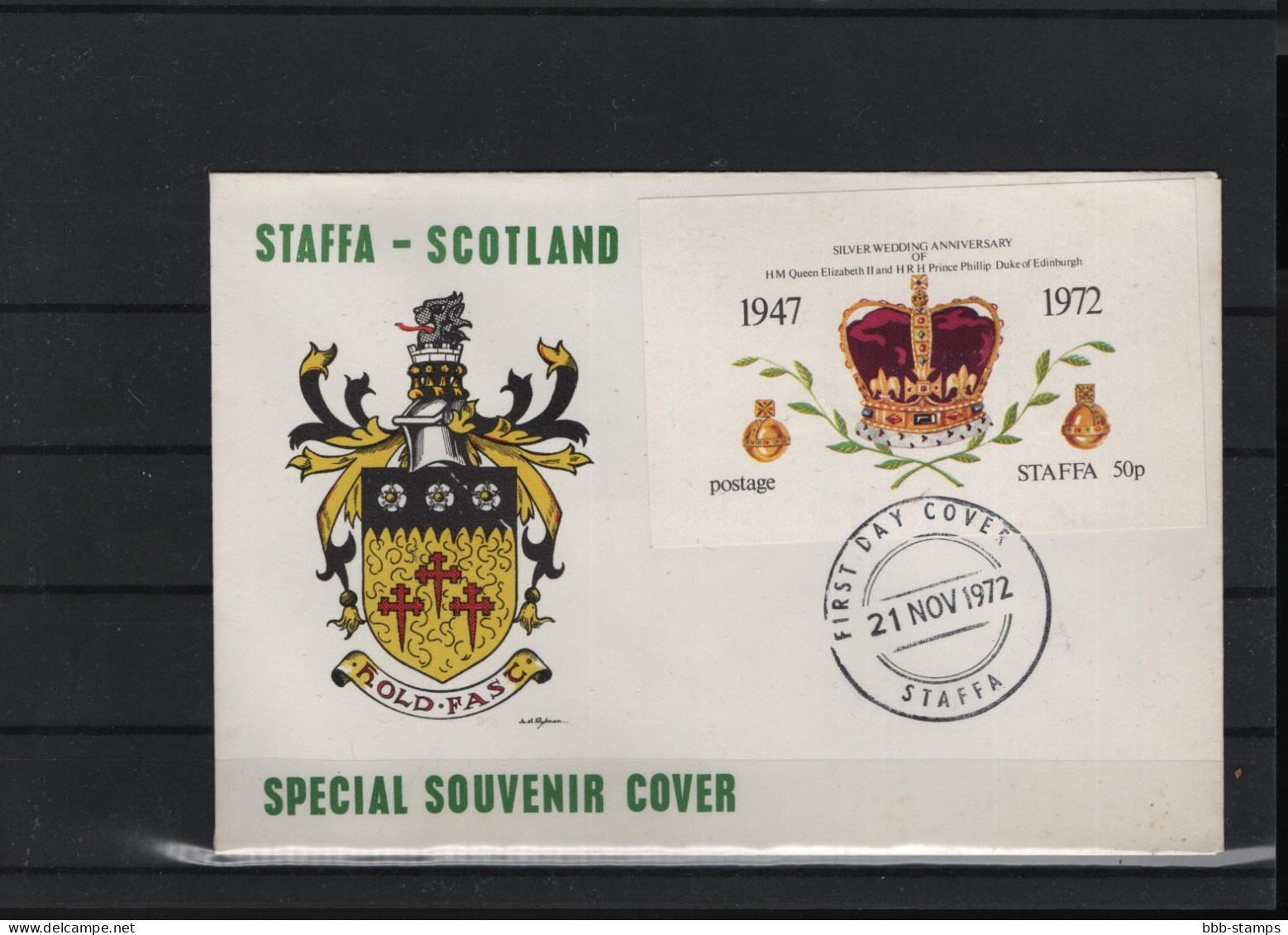 GB Michel Cat.No. Private Issue Cover Staffa (2) - Unclassified