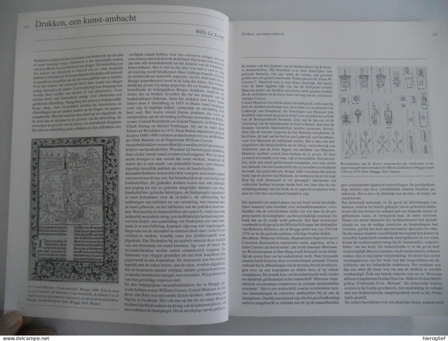 Hoogtepunten Vd Brugse Boekdrukkunst - Themanr 252 Tijdschr VLAANDEREN 1996 Brugge Boeken Drukkers Kunst Nijverheid - History