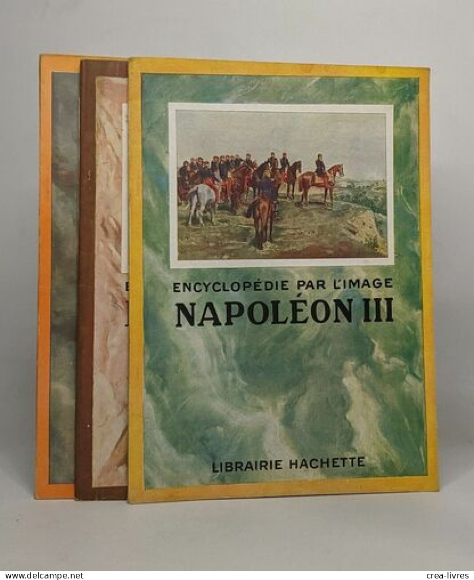 Lot De 4 "Encyclopédie Par L'image": Napoléon / Napoléon III / La Bretagne / Les Cathédrales - Dictionnaires