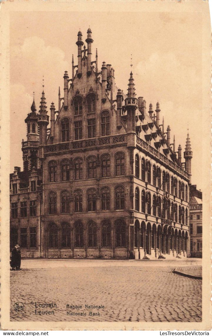 BELGIQUE - Louvain - Banque National - Carte Postale Ancienne - Leuven