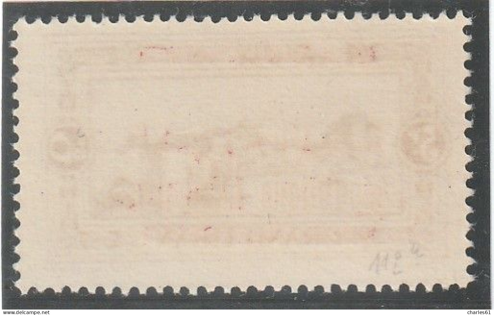 GRAND LIBAN - N°112a ** (1928) VARIETE : Surcharge Rouge Et Non Carmin - Neufs