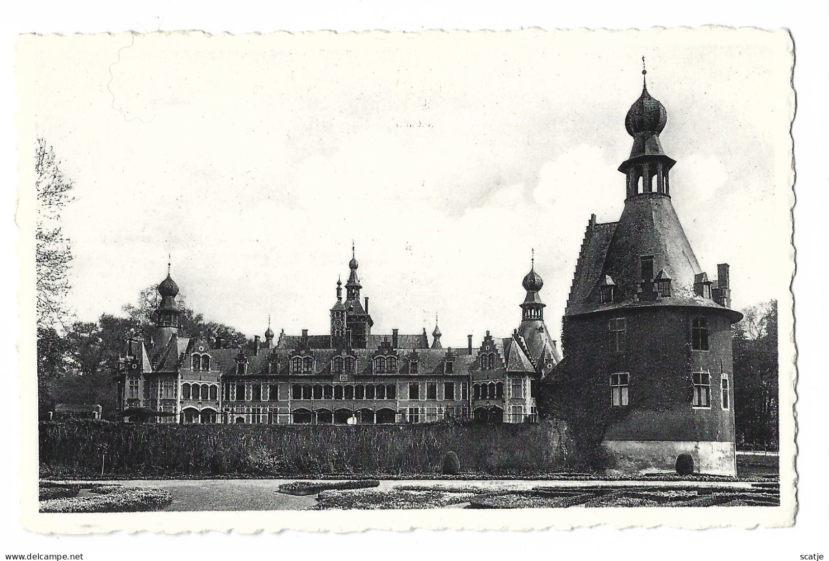 Oydonck   -    Kasteel   -   Achtergevel - Deinze