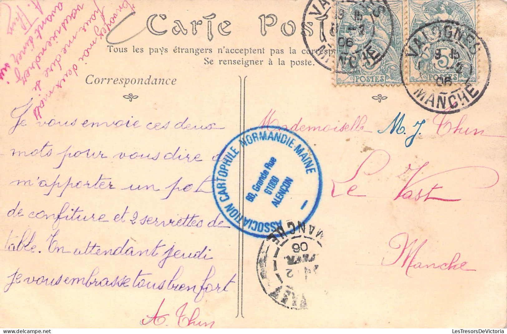 FRANCE - Une Foire En Basse Normandie - Marchand De Cidre - Metier - Animé - Carte Postale Ancienne - Sonstige & Ohne Zuordnung