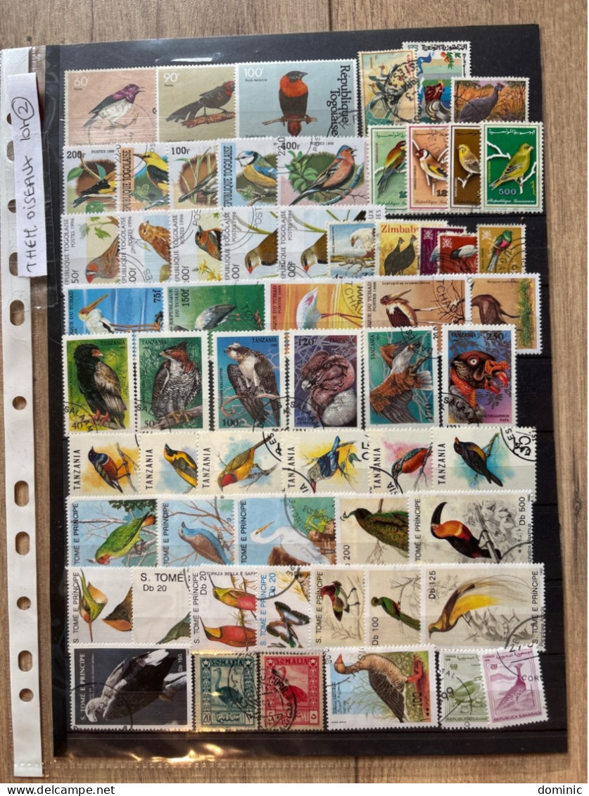 Thème Oiseaux Lot 2 - Collections, Lots & Series