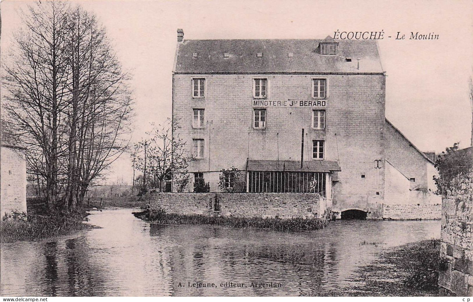 Ecouche - Le Moulin - Minoterie Berard -  CPA °J - Ecouche