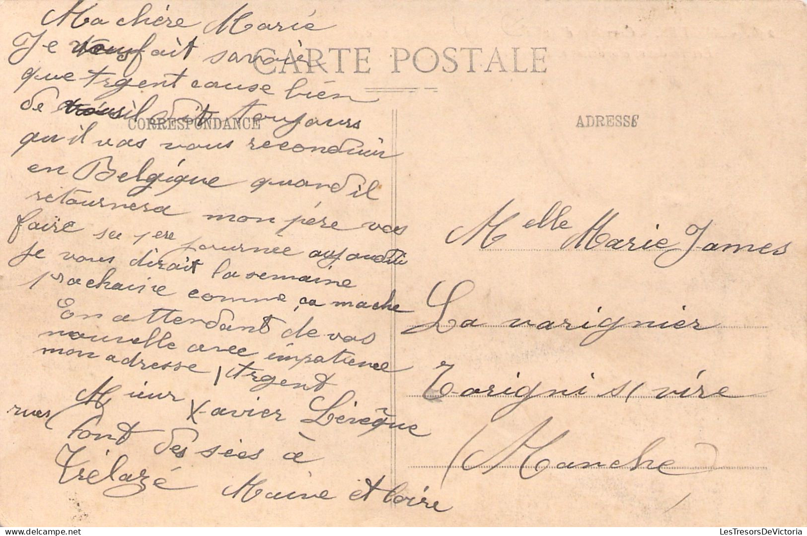 FRANCE - Angers - Carrières D'ardoises Des Fresnayes Et Trelazé - Les Fendeurs D'ardois - Animé - Carte Postale Ancienne - Angers