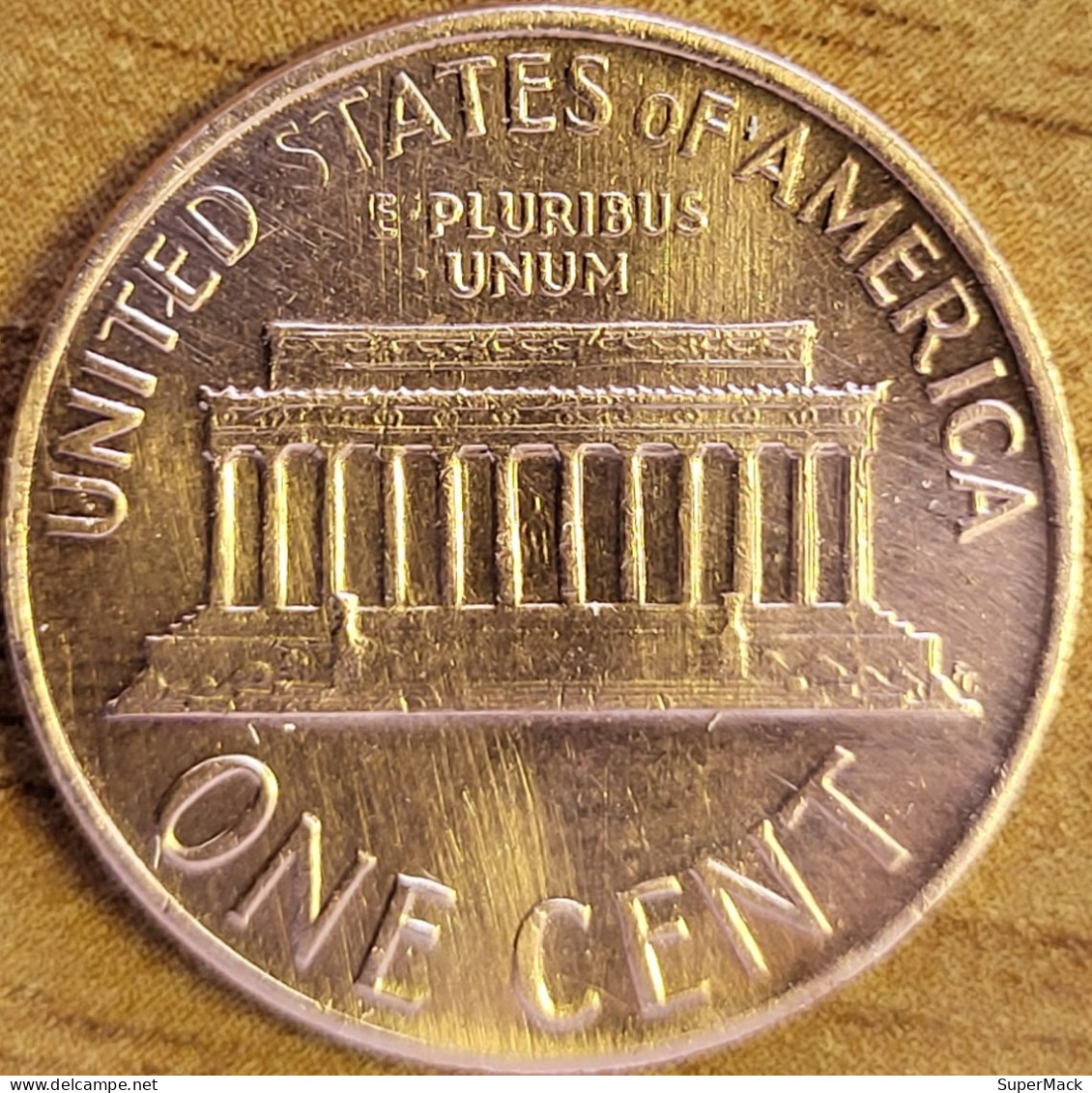 États-Unis 1 Cent 1968 D Denver Fauté KM#201 TTB - 1959-…: Lincoln, Memorial Reverse