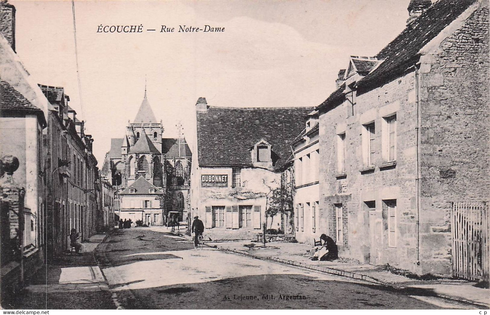 Ecouche - Rue Notre Dame  -  CPA °J - Ecouche
