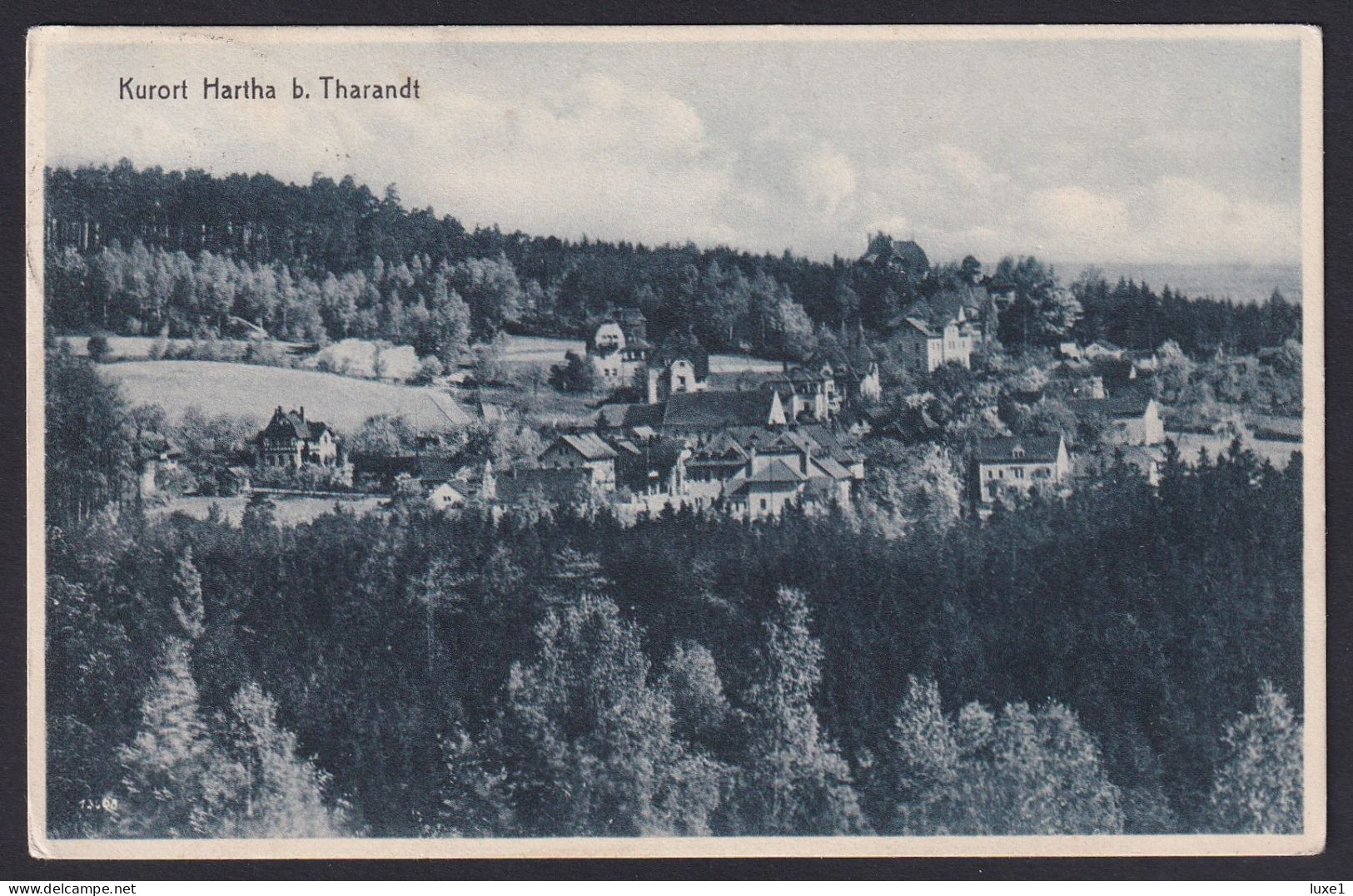 GERMANY  ,  HARTHA  ,   Tharandt  ,  OLD  POSTCARD - Tharandt