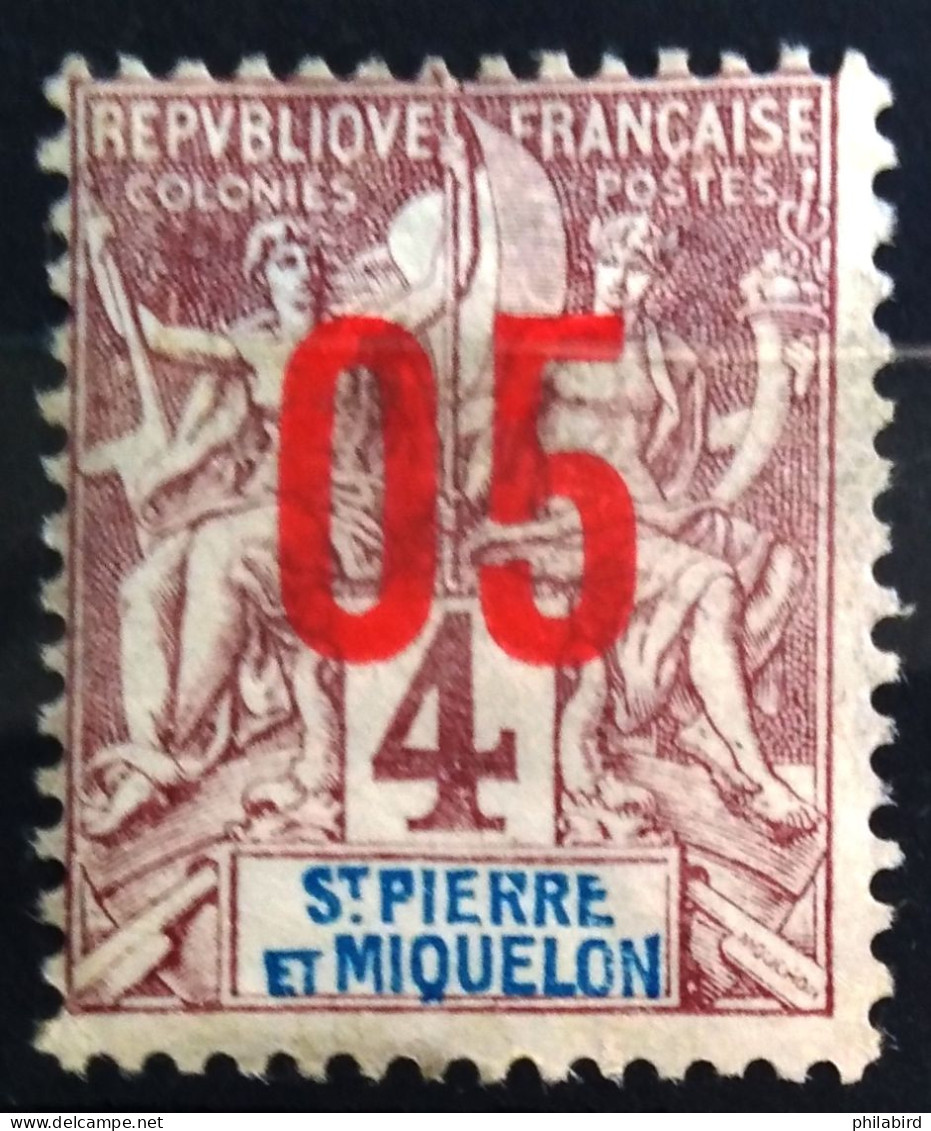 SAINT PIERRE ET MIQUELON                   N° 95                   NEUF* - Unused Stamps