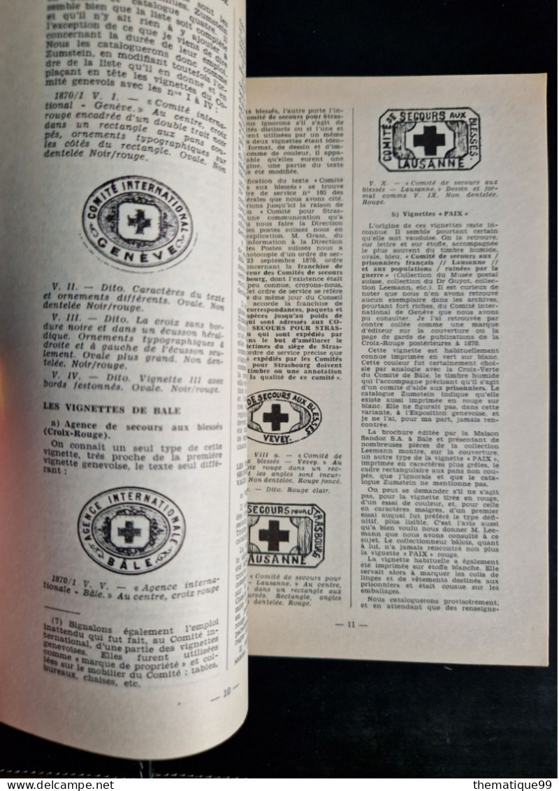 La Croix-Rouge Et La Poste, 1864-1871 - Philatelie Und Postgeschichte