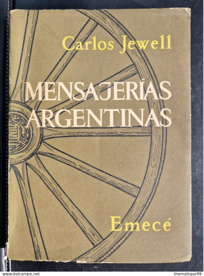 Mensajerias Argentinas, Carlos Jewell - Philatélie Et Histoire Postale