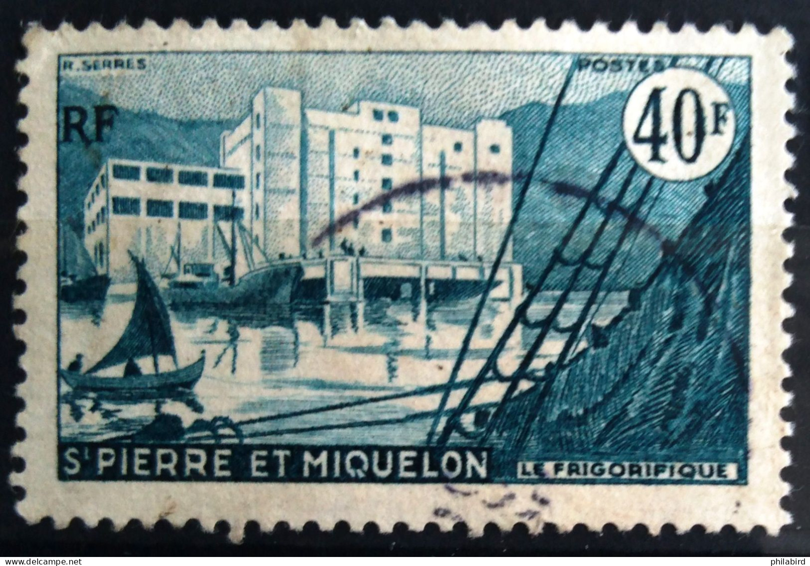 SAINT PIERRE ET MIQUELON                   N° 351                   OBLITERE - Gebraucht