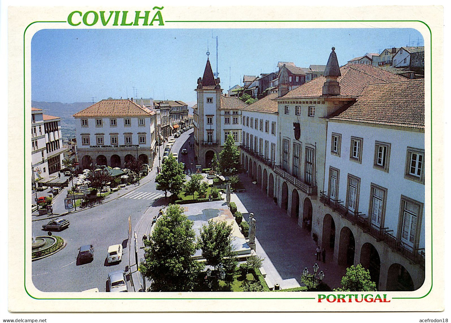 Covilhã - Câmara Municipal - Monumento A Pero Da Covilhã - Castelo Branco