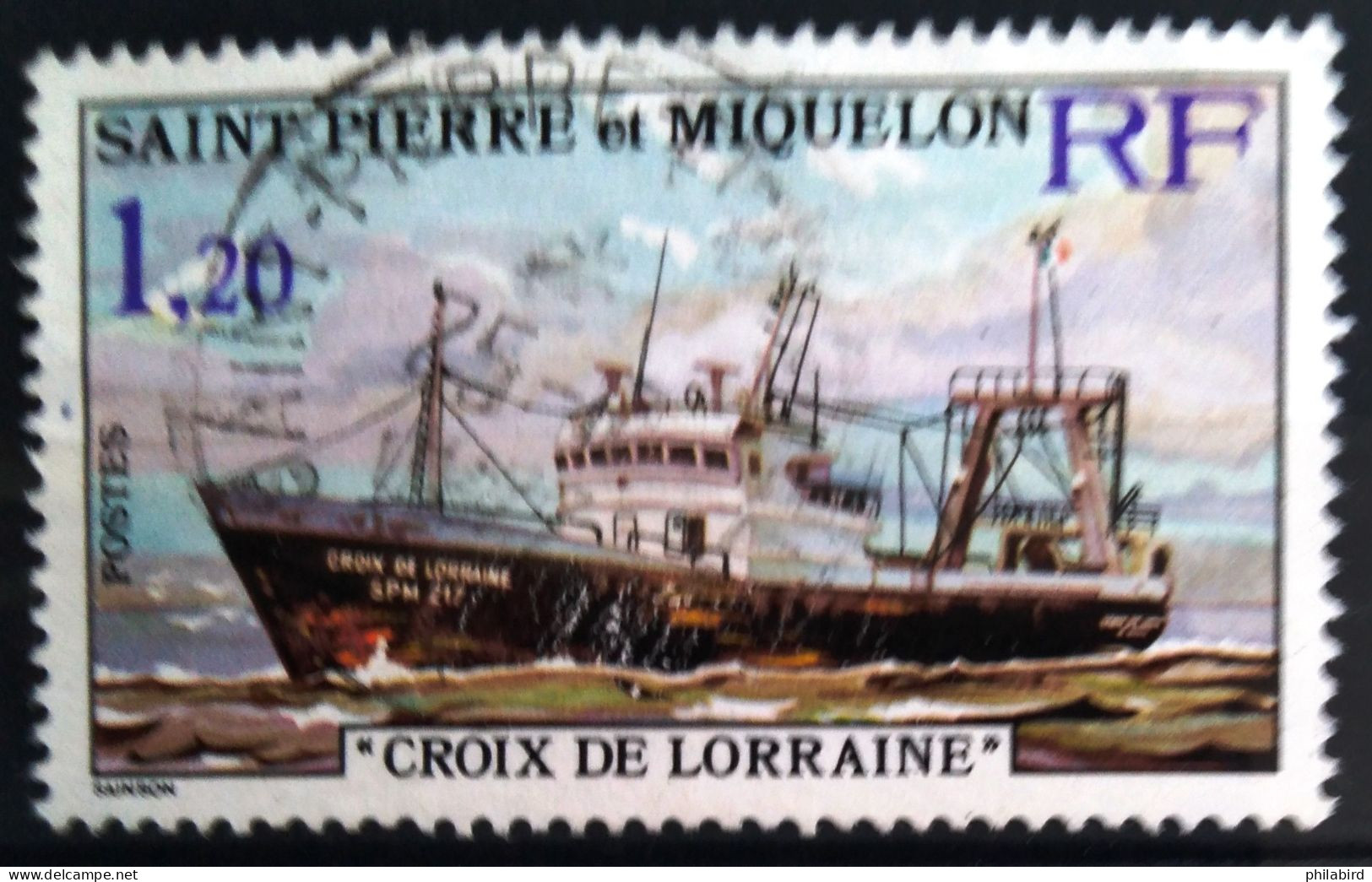 SAINT PIERRE ET MIQUELON                   N° 453                   OBLITERE - Usados