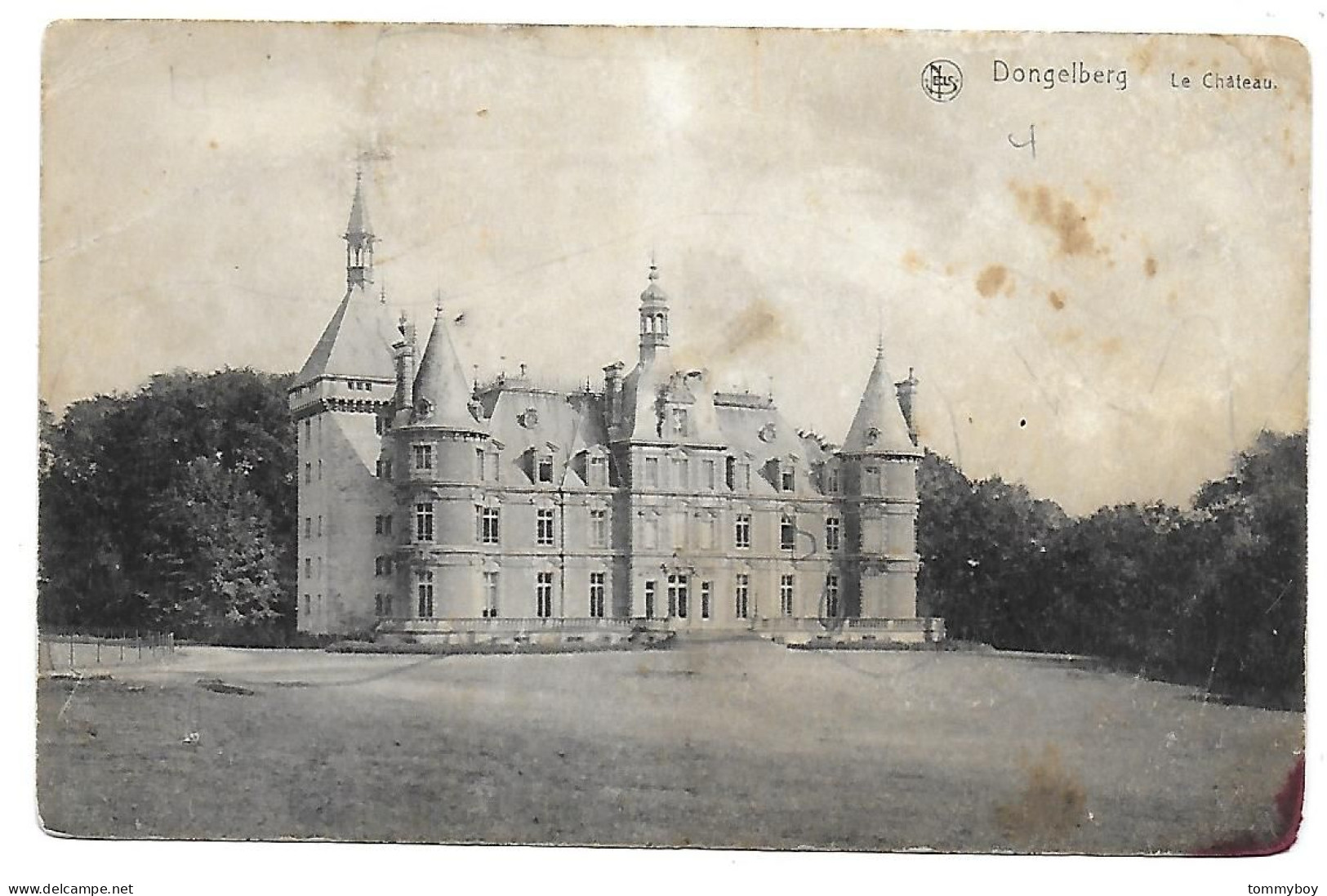 CPA Dongelberg, Le Château (bad Condition) - Geldenaken