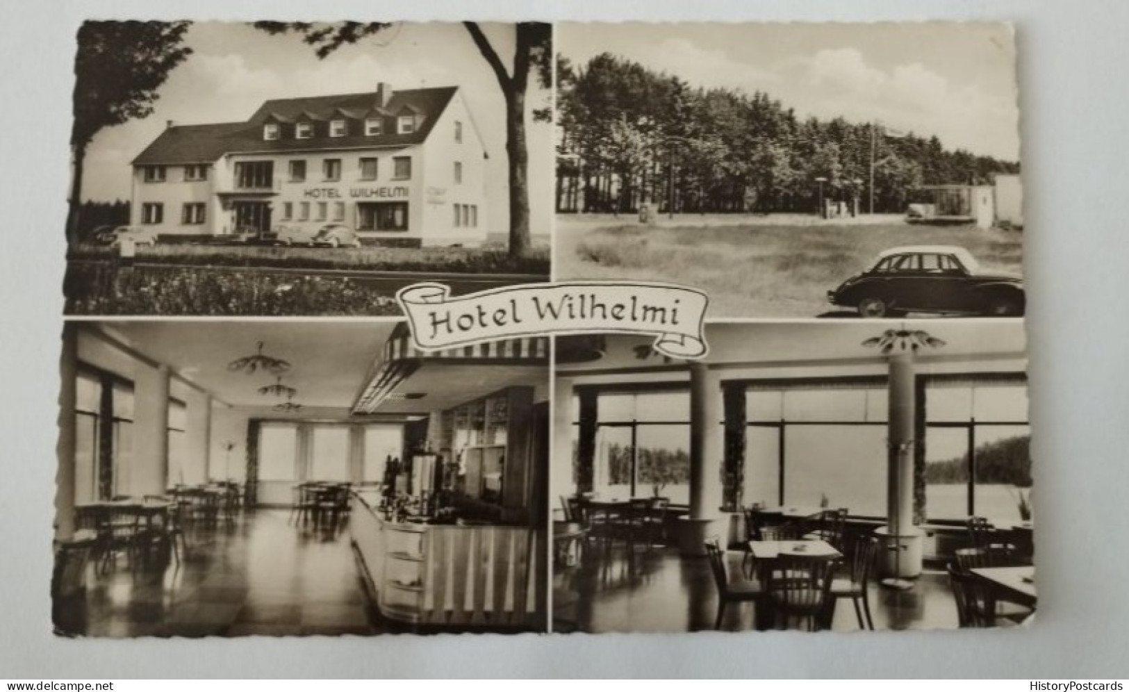 Auderath, Kr. Cochem, Hotel-Restaurant Wilhelmi, 1965 - Cochem