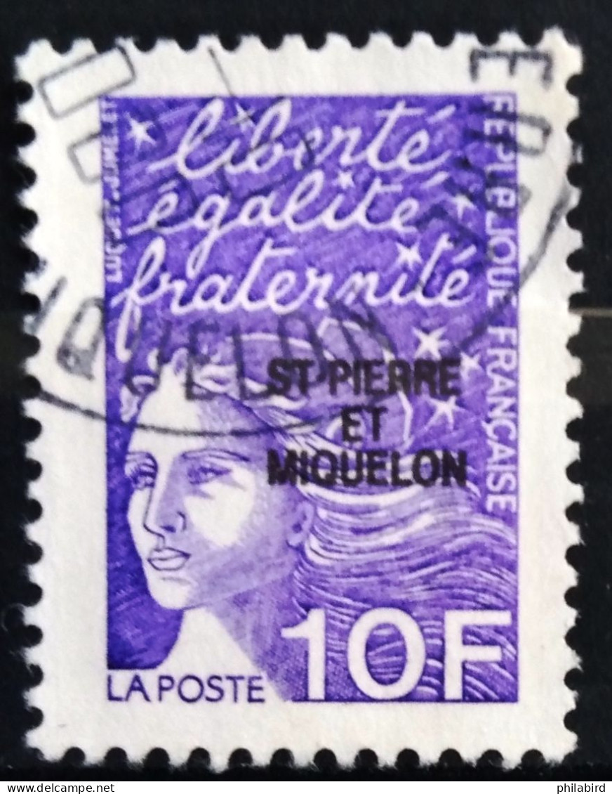 SAINT PIERRE ET MIQUELON                   N° 661                  OBLITERE - Used Stamps