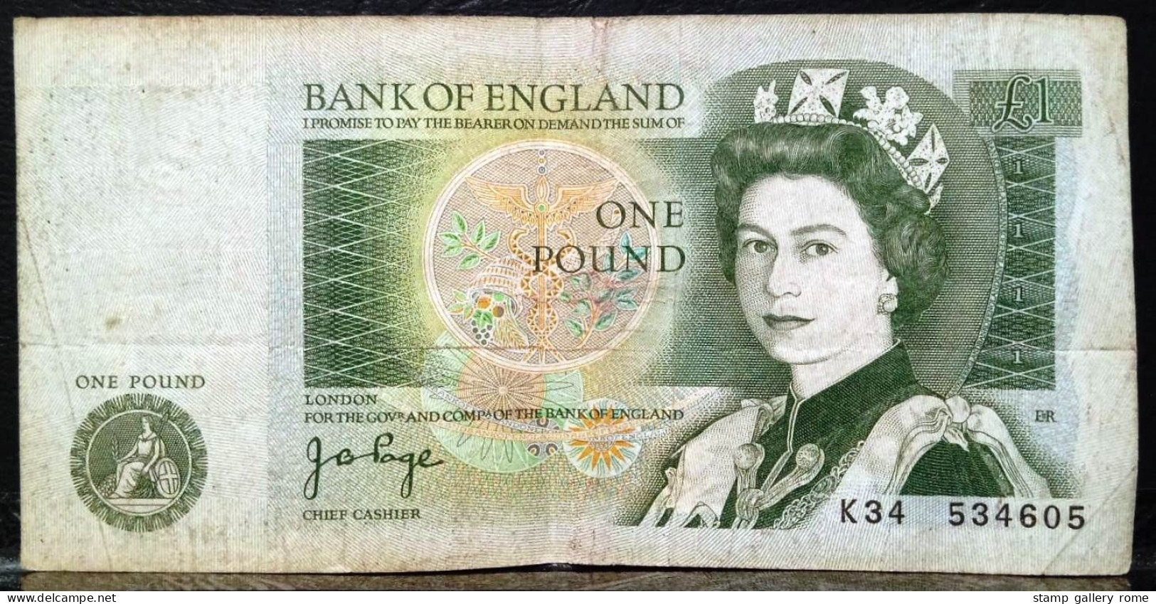 REGNO UNITO - BANK OF ENGLAND - 1 POUND - SPL - WYSIWYG - 1 Pound