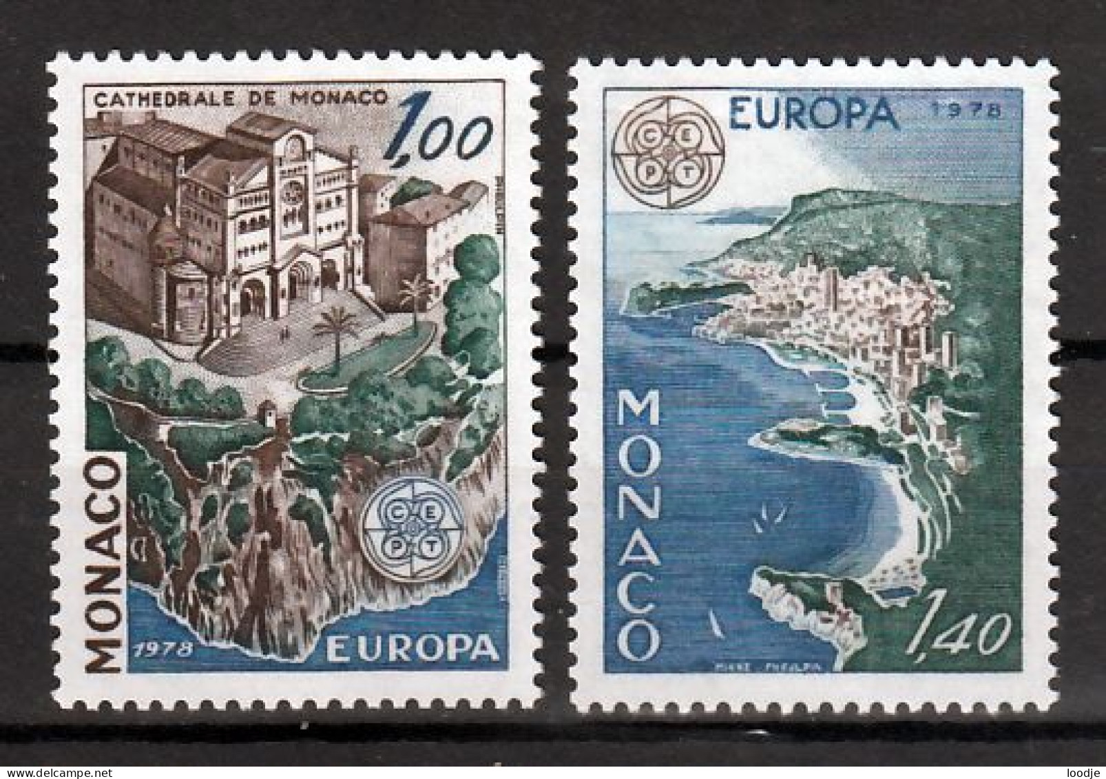 Monaco  Europa Cept 1978 Postfris - 1978