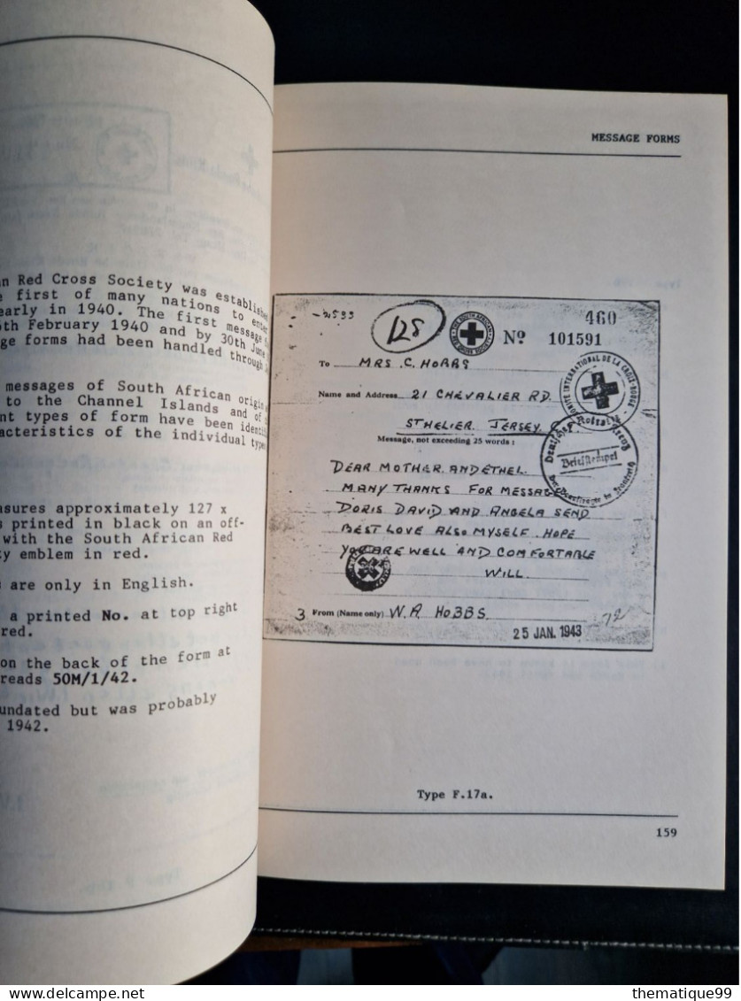 Les Messages Croix-Rouge En 1940-45, Gurney - Philately And Postal History