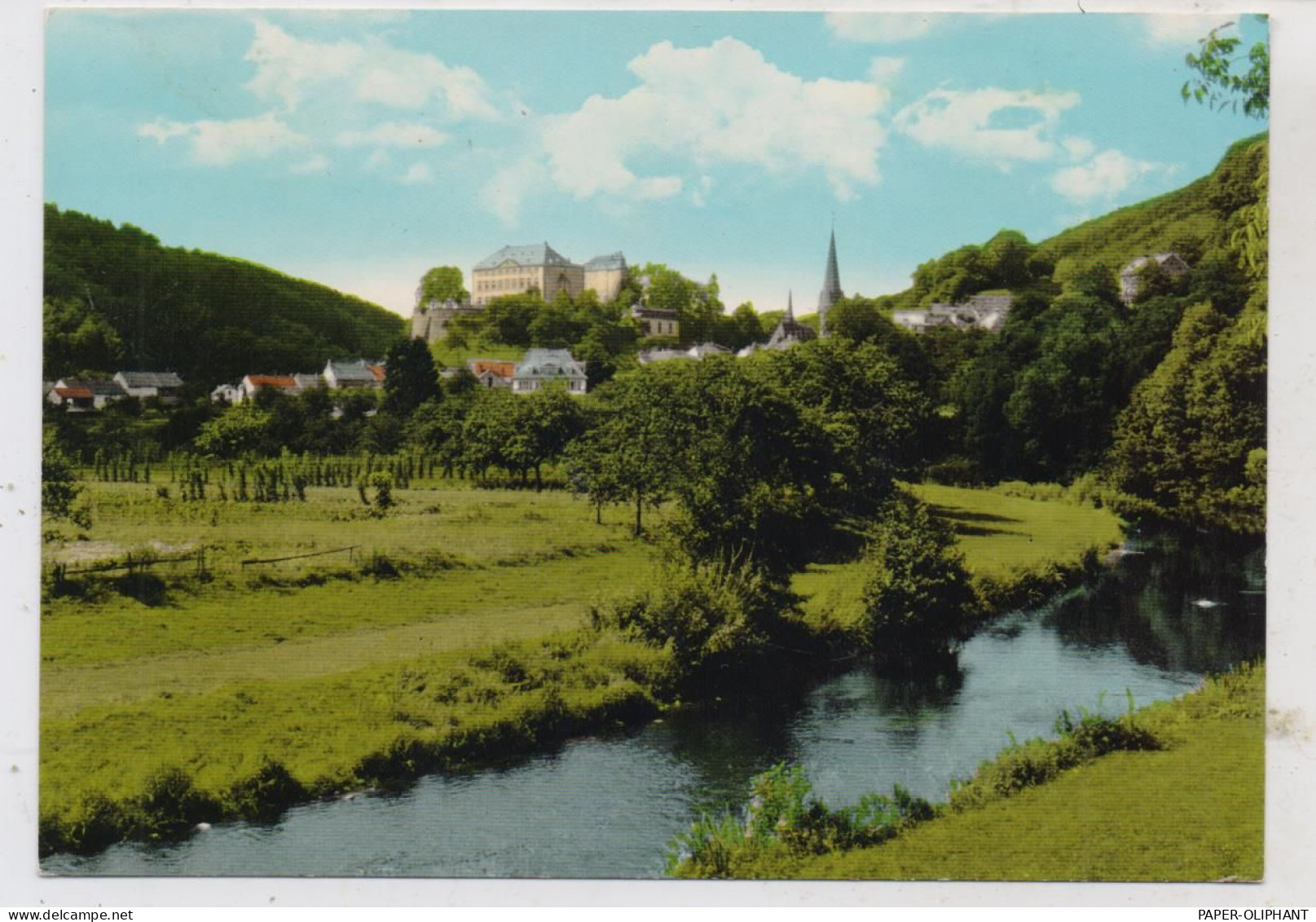 5524 MALBERG, Blick über Die Kyll - Bitburg