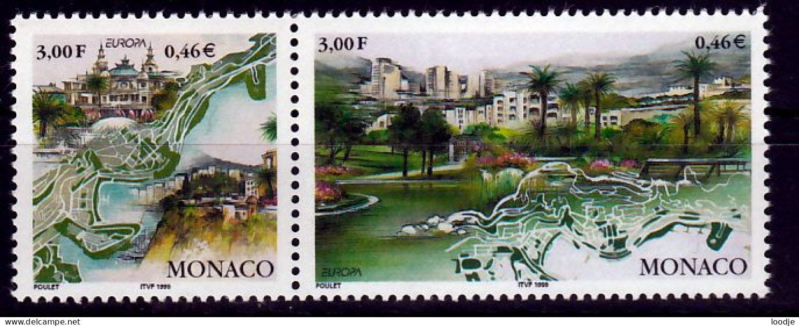 Monaco Europa Cept 1999 Postfris - 1999