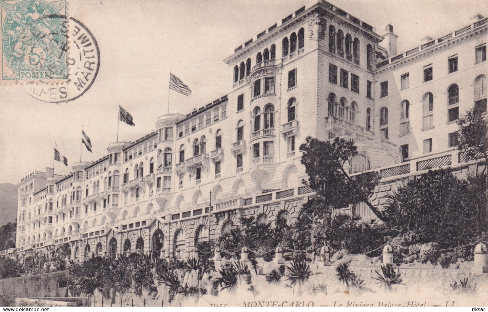 MONACO(LA RIVIERA PALACE HOTEL) - Hôtels