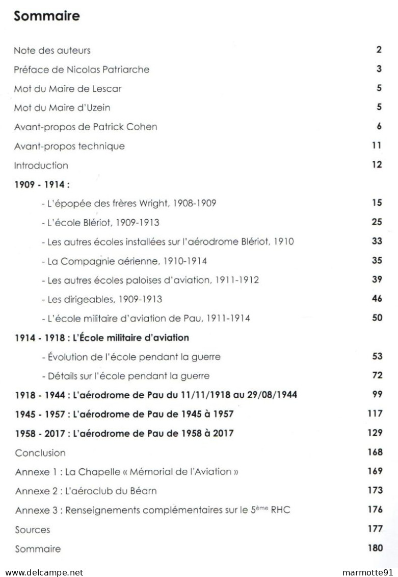 PAU PYRENEES COLLECTION AERODROMES AVIATION BEARN 1909 2017 - Midi-Pyrénées