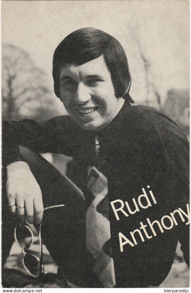 RUDI  ANTHONY   - ZONDER HANDTEKENING - Autógrafos