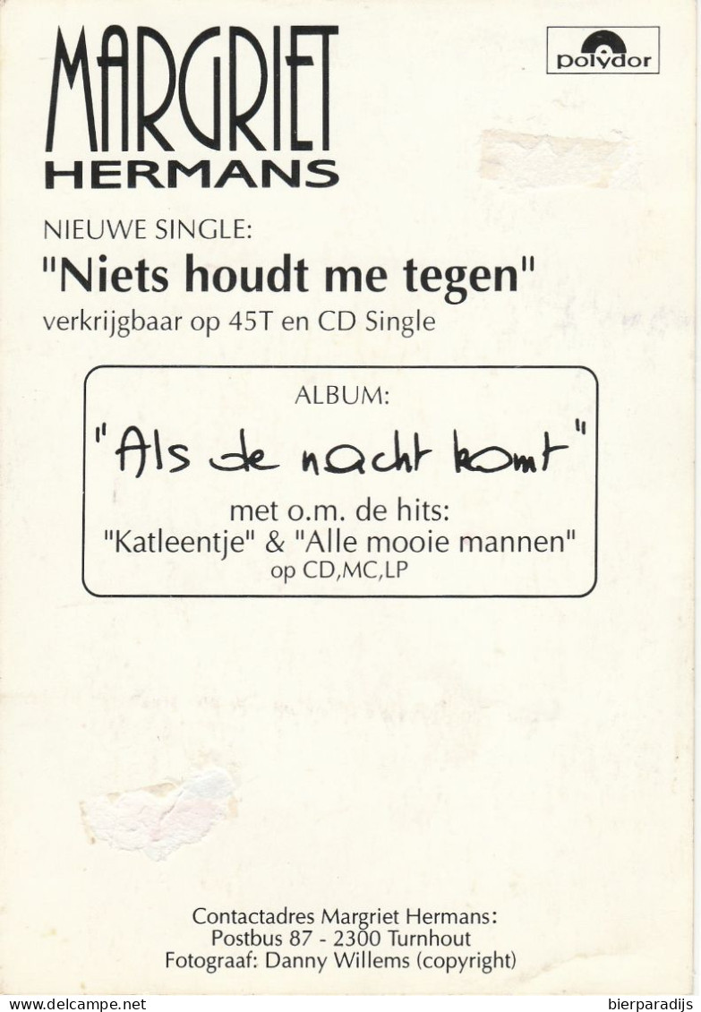 MARGRIET HERMANS - Handtekening