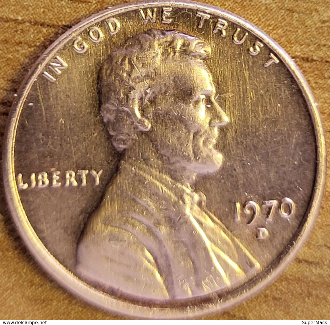 États-Unis 1 Cent 1970 D Denver KM#201 SUP - 1959-…: Lincoln, Memorial Reverse