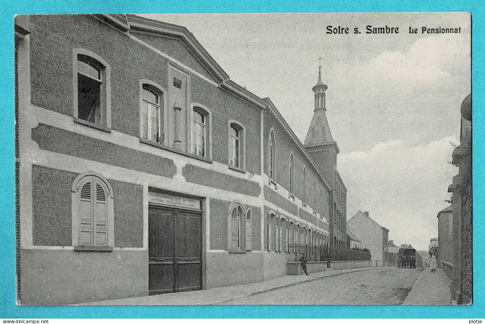 * Solre Sur Sambre - Erquelinnes (Hainaut - La Wallonie) * (Deposé L.M.F., S.s.S. 3133) Le Pensionnat, Unique, TOP, Rare - Erquelinnes