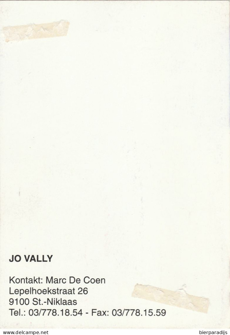 JO  VALLY - Autogramme