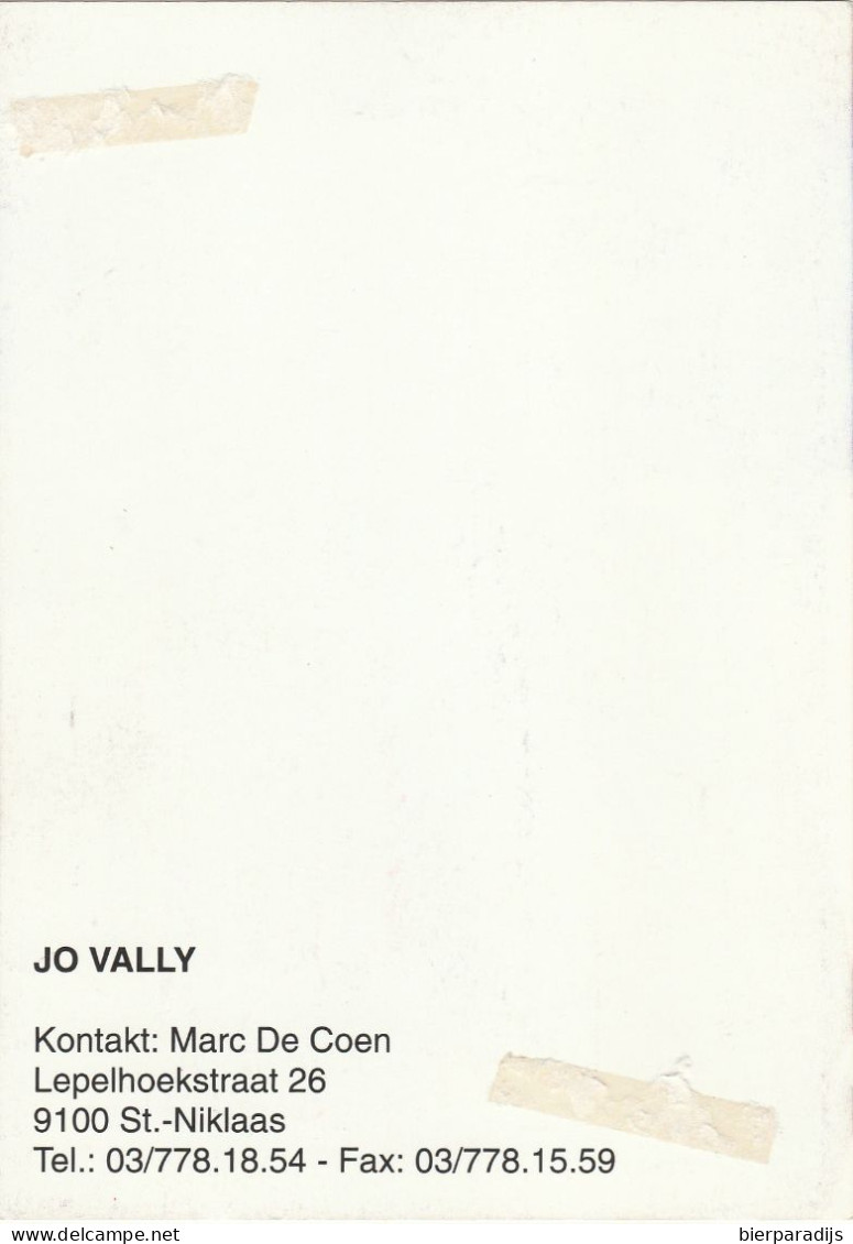 JO  VALLY - Autographs