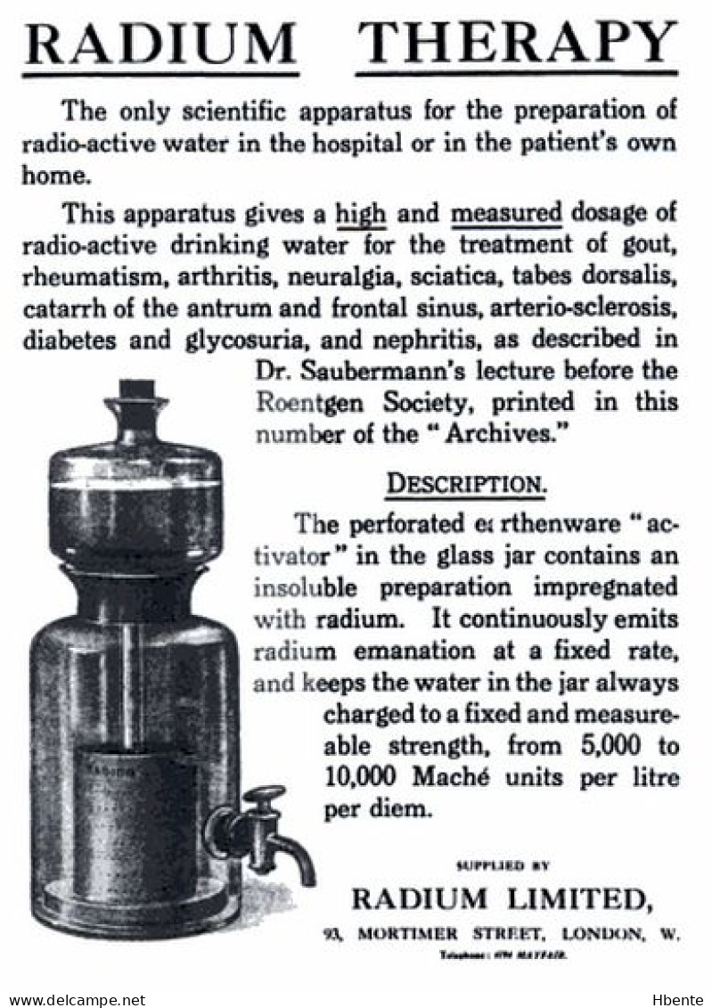 Radium Therapy Apparatus USA (Photo) - Objets