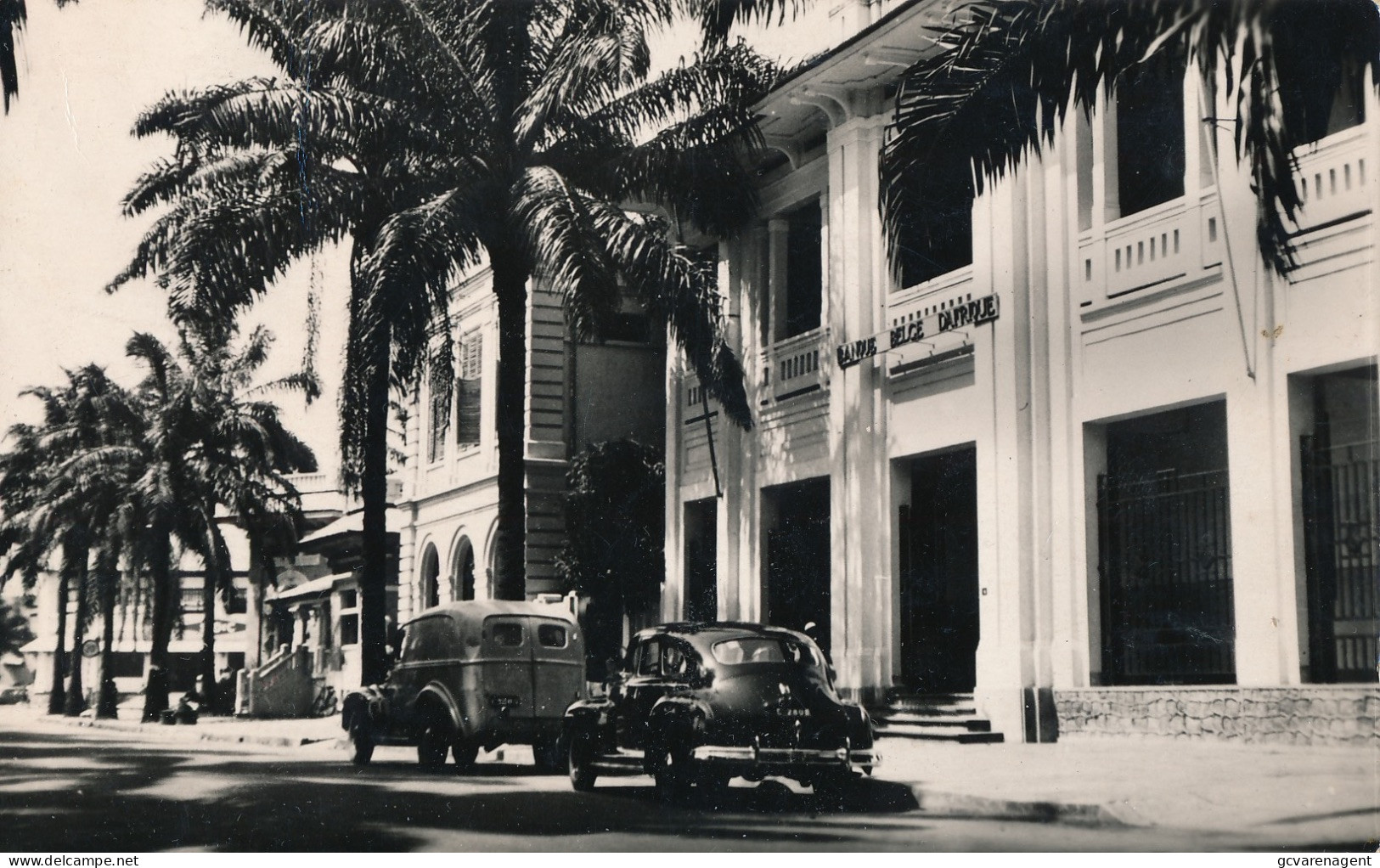 LEOPOLDVILLE  BANQUE BELGE D'AFRIQUE     2 SCANS - Kinshasa - Leopoldville (Leopoldstadt)