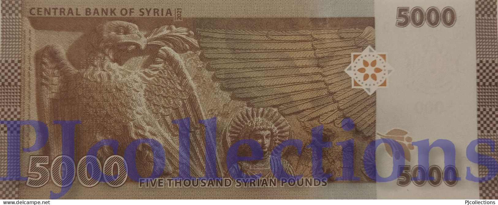 SYRIA  5000 POUNDS 2021 PICK 118 UNC - Syrie