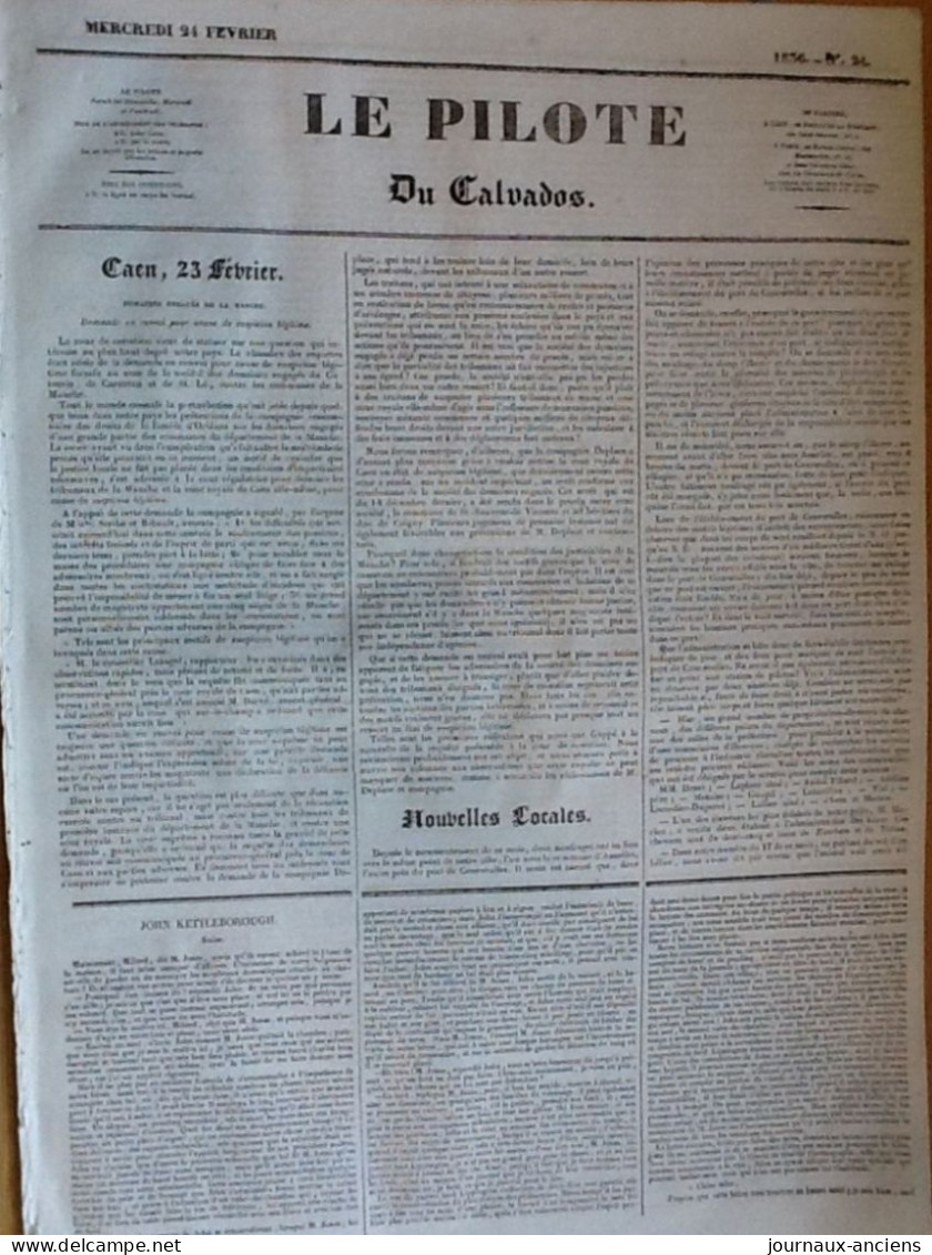 1836 ATTENTAT À LA « MACHINE INFERNALE »  Giussepe FIESCHI MOREY PÉPIN Contre Louis PHILIPPE - LE PILOTE DU CALVADOS - 1800 - 1849