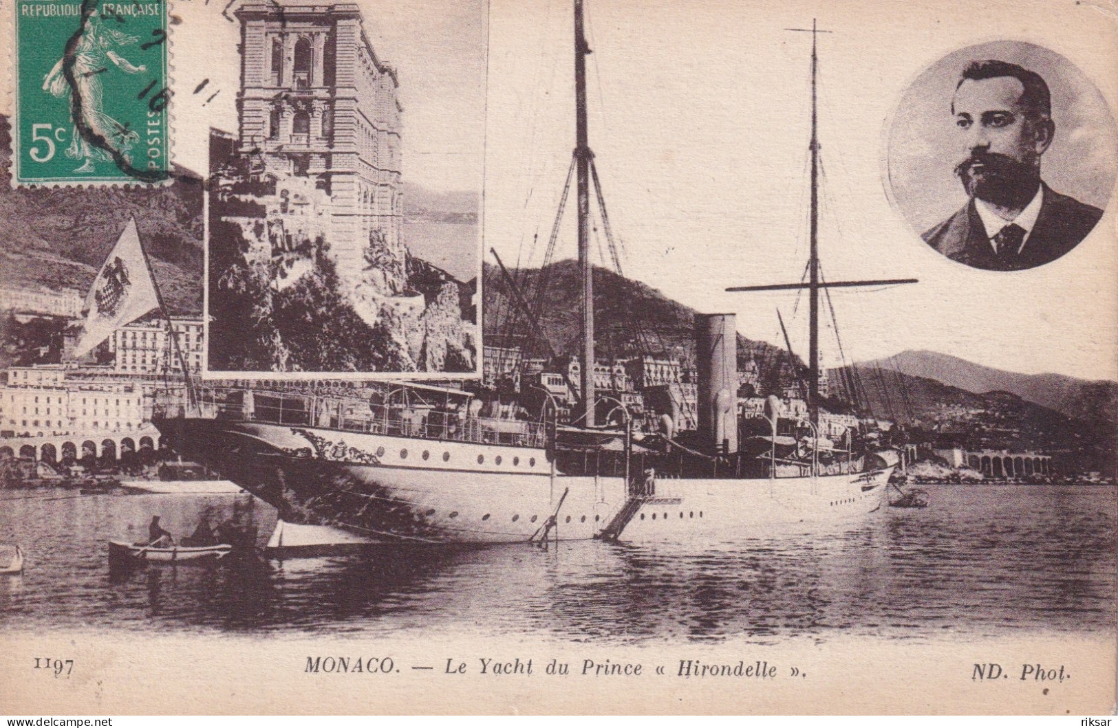 MONACO(BATEAU YACHT HIRONDELLE) - Hafen