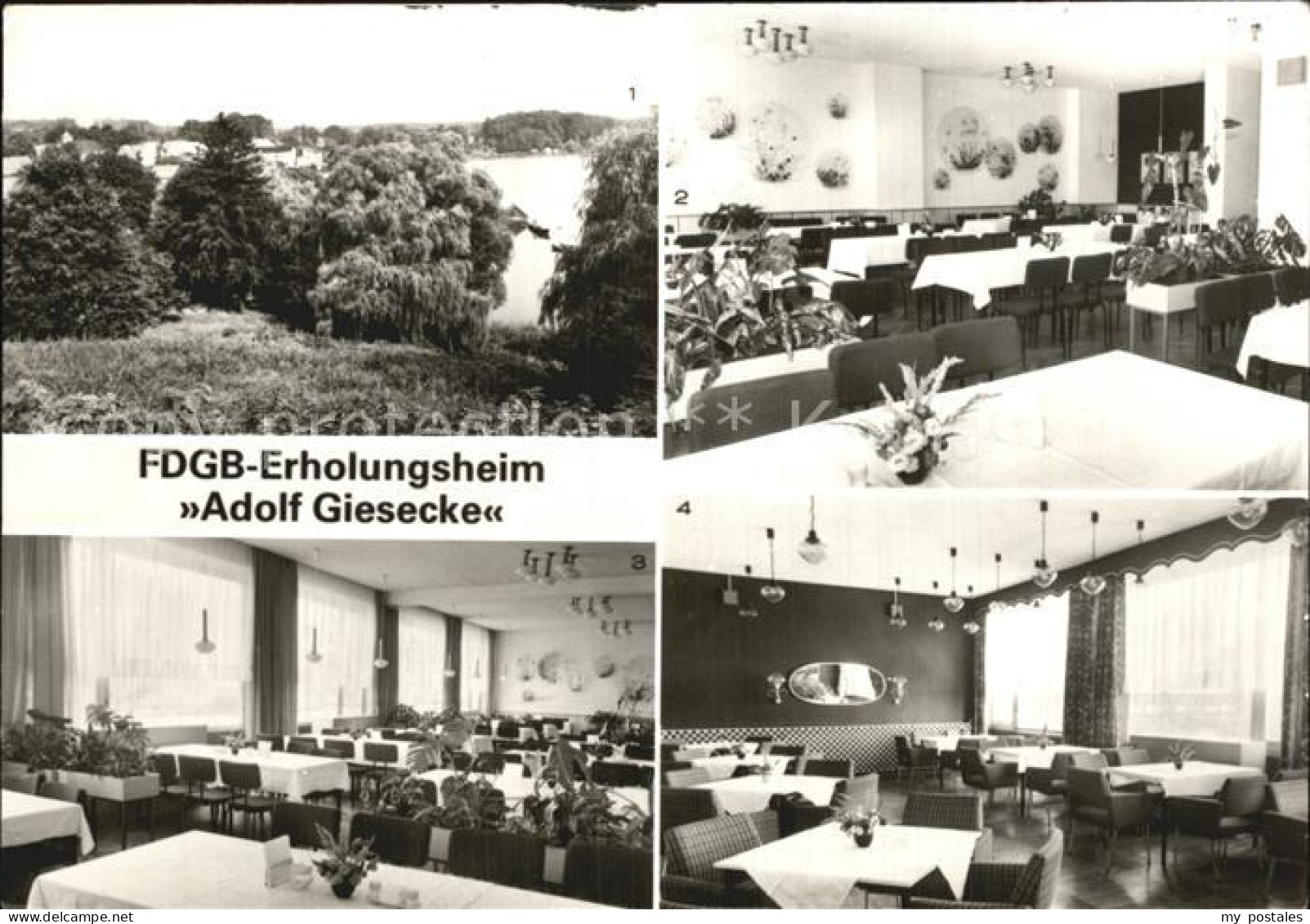 72432239 Flecken Zechlin Erholungsheim Adolf Giesecke Rheinsberg - Zechlinerhütte