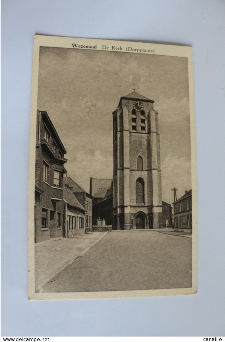 E-39 / Brabant Flamand - Rotselaar, Wezemaal De Kerk ( Dorpplaats )  / 1954 - Rotselaar
