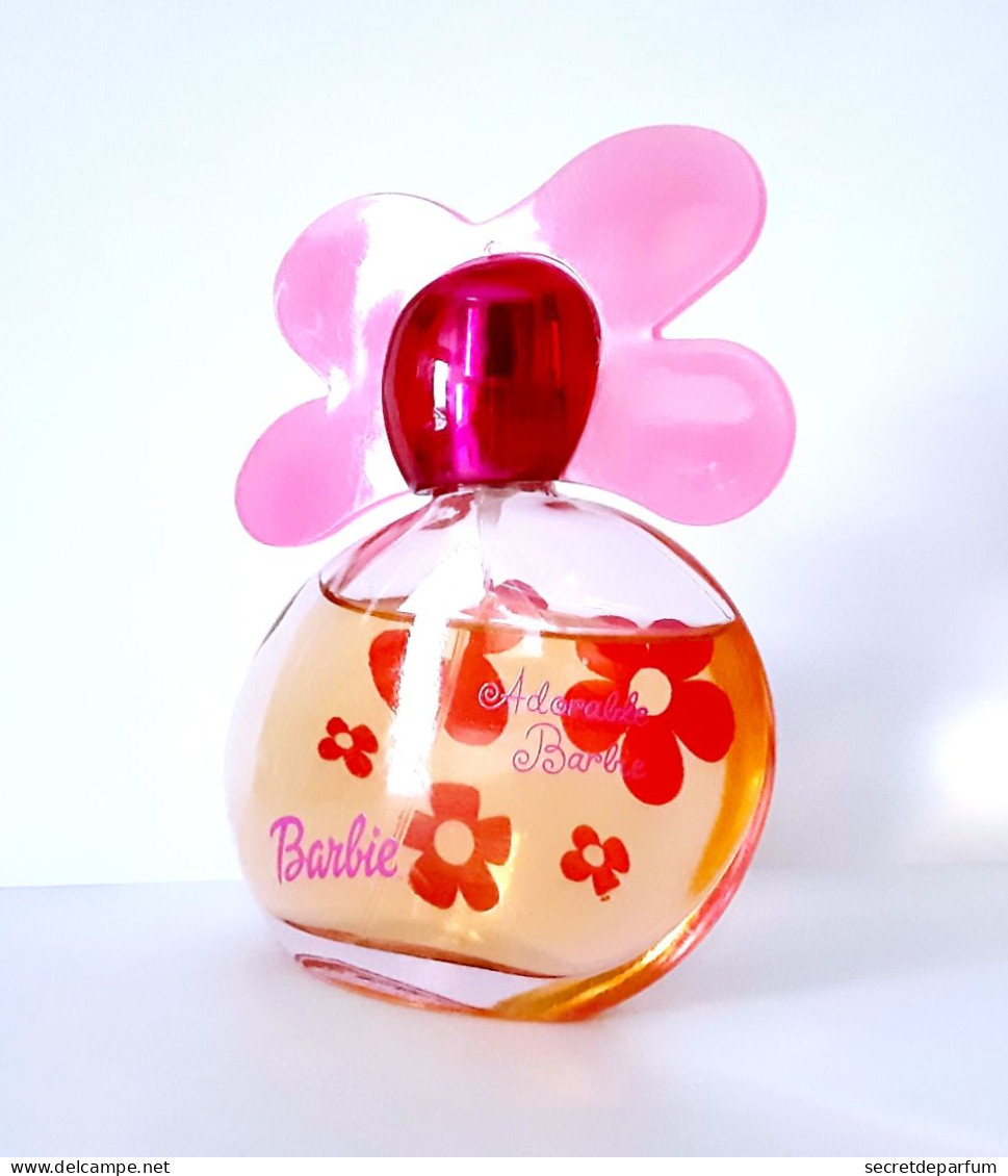 Flacon Parfum BARBIE Adorable Barbie  75 Ml Spray EDT  Légèrement Utilisé - Non Classés