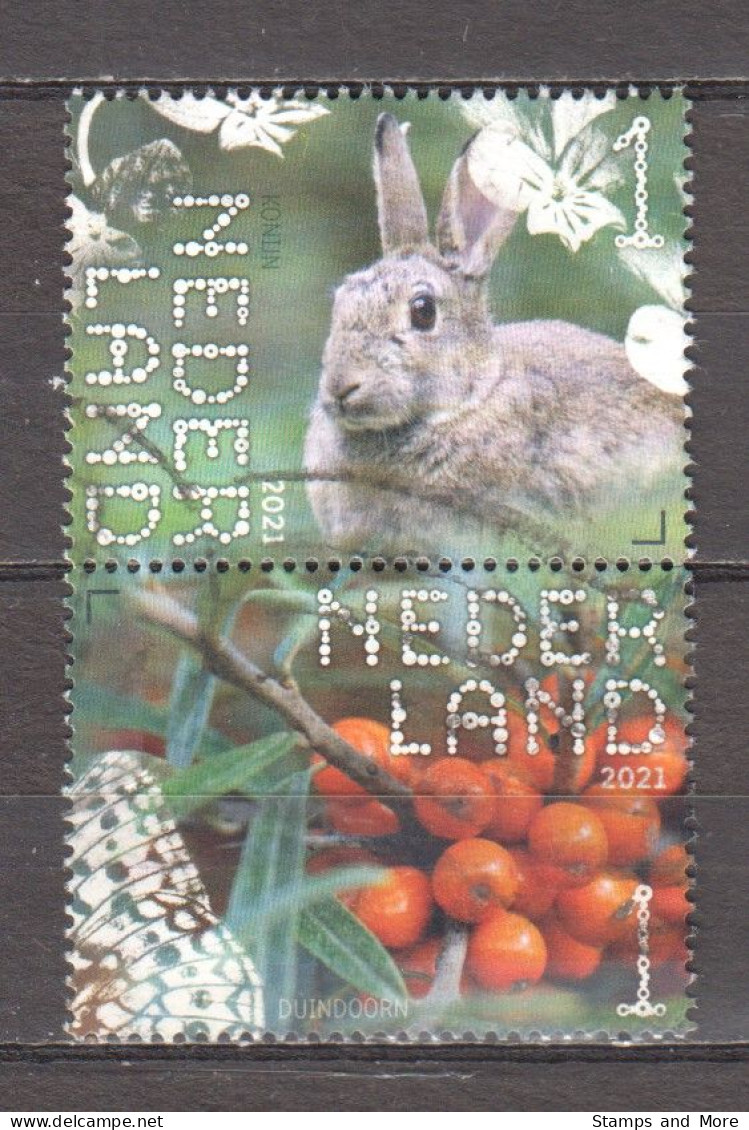 Netherlands 2021 Mi 4013 + 4015 Canceled - Usados