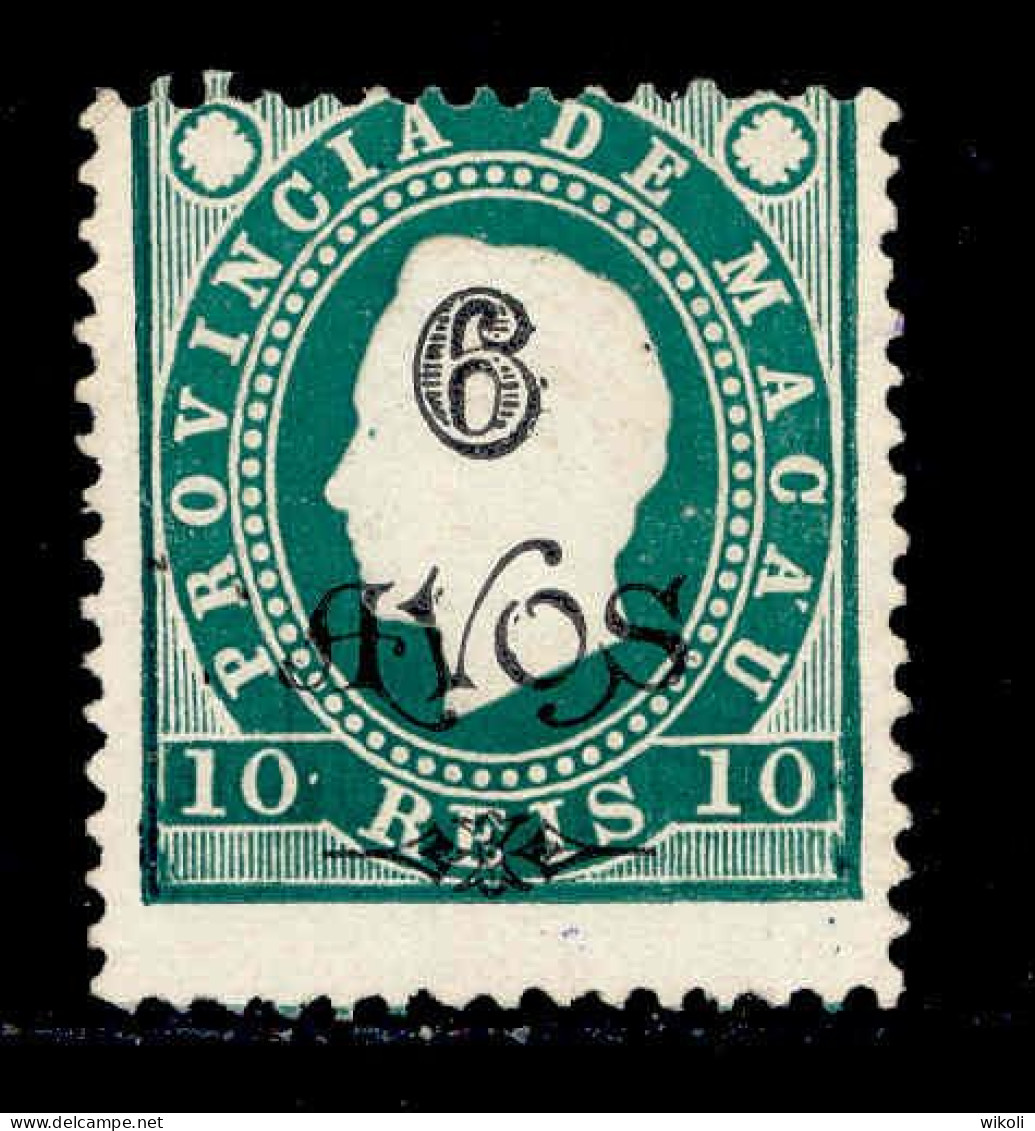 ! ! Macau - 1902 King Luis 6 A - Af. 103 - NGAI (cc 041) - Nuovi