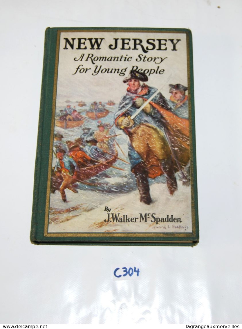 C304 Livre - New Jersey - A Romantic Story For Young People - Walker Spadden - Rare Book - South America