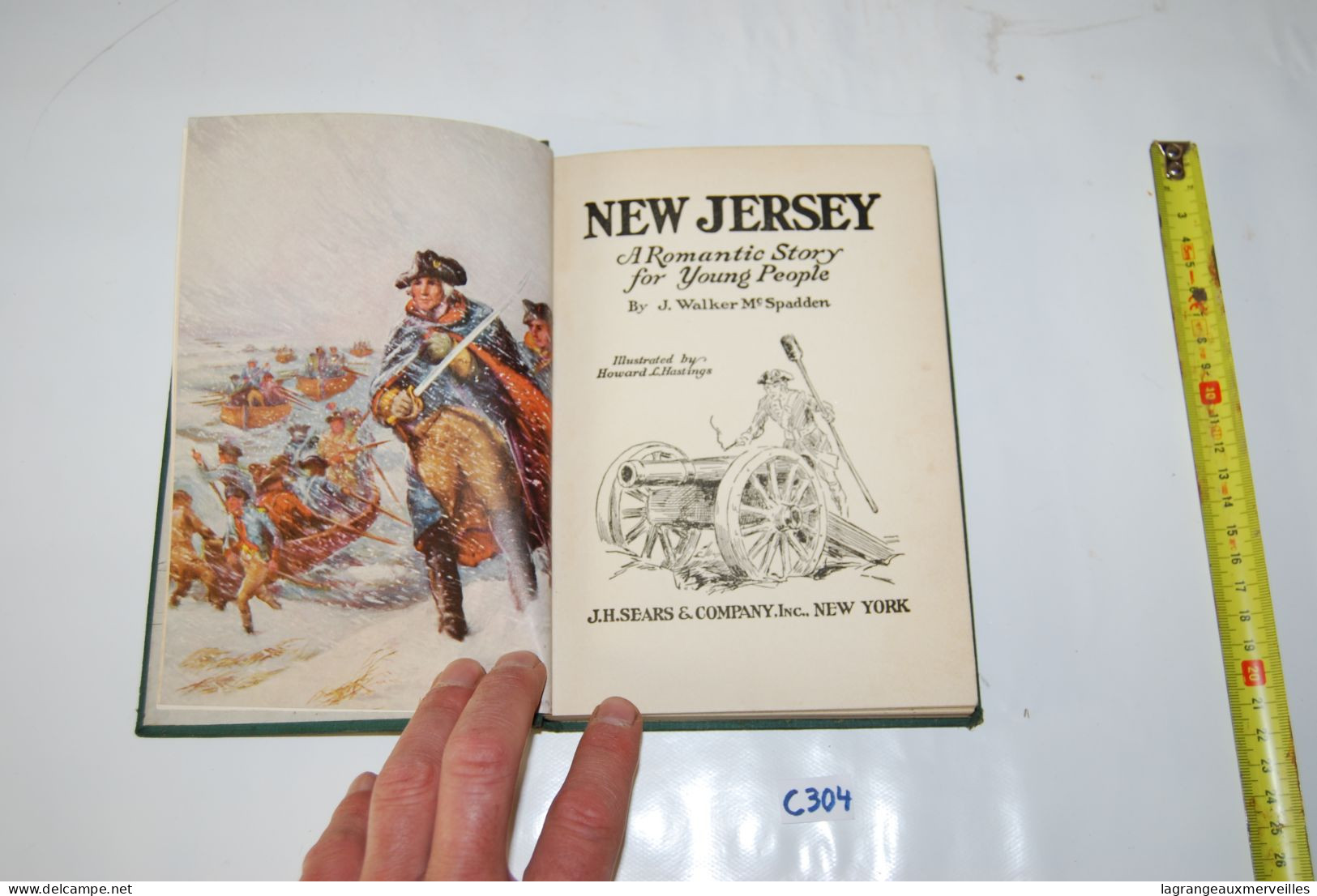 C304 Livre - New Jersey - A Romantic Story For Young People - Walker Spadden - Rare Book - South America