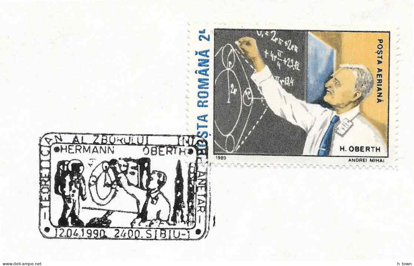 413  Hermann Oberth, Physique, Navigation Interstellaire, Vol Spacial - Rocket Astronautics Physics Astronomy Fusée - Physique