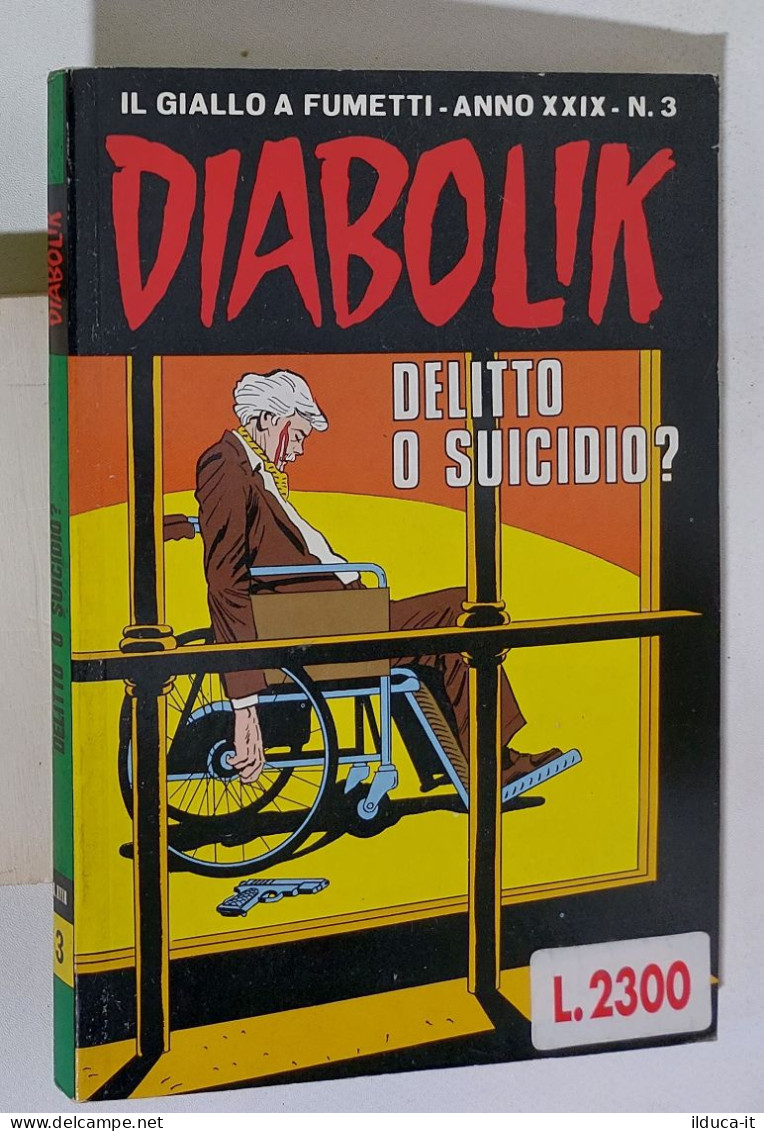 39535 DIABOLIK A. XXIX Nr 3 - Delitto O Suicidio? - Diabolik